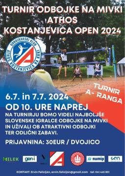 TURNIR ODBOJKE NA MIVKI KOSTANJEVICA OPEN 2024